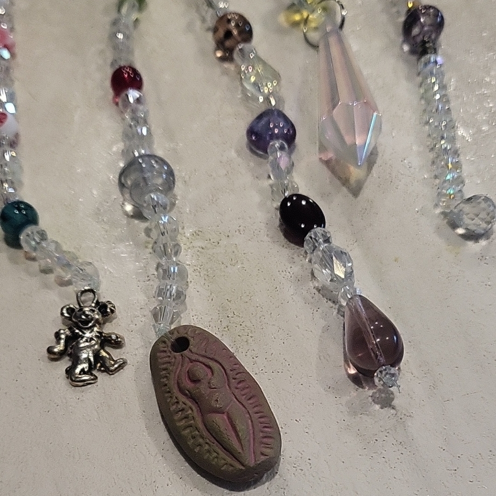 Elegant Multicolor Austrian Crystal Suncatchers - Lot of 5 - NWT